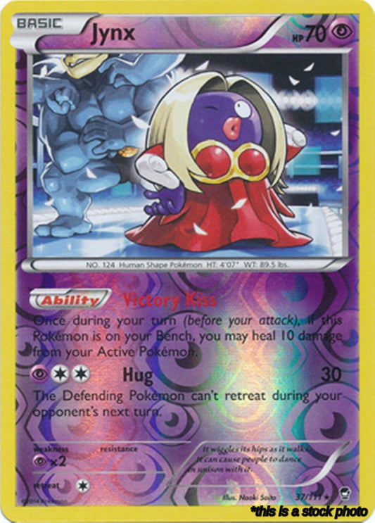 Reverse Holofoil Jynx [37/111 Near Mint ]