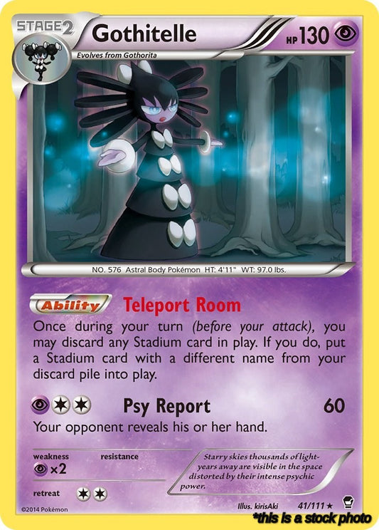 Rare Gothitelle [41/111 Lightly Played ]