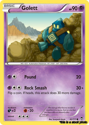 Common Golett [42/111 Lightly Played ]