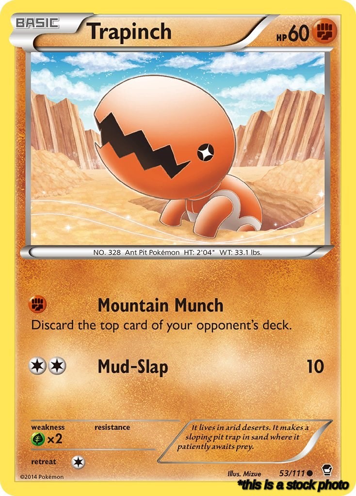 Common Trapinch [53/111 Near Mint ]