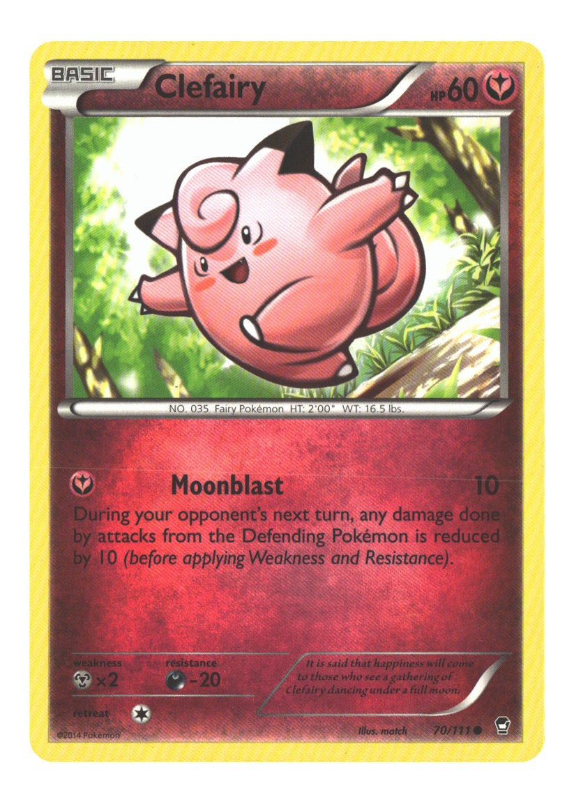 70/111 Clefairy (70) Common Normal