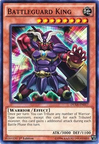 1st Edition Battleguard King [DUEA-EN017 Near Mint] Common / Short Print