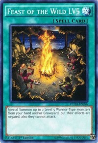 Unlimited Feast of the Wild LV5 [DUEA-EN056 Near Mint] Common / Short Print