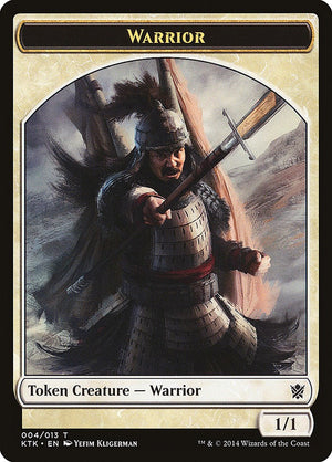 Warrior Token (004) [KTK - 4]