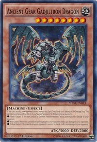1st Edition Ancient Gear Gadjiltron Dragon [SDGR-EN013 Lightly Played] Common / Short Print