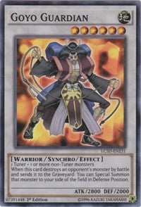 1st Edition Goyo Guardian [LC5D-EN231 Heavily Played] Super Rare