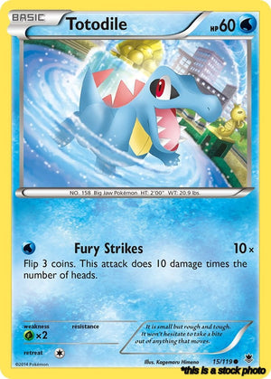 Normal Totodile [15/119 Near Mint ]