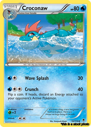 Normal Croconaw [16/119 Near Mint ]