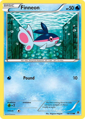Common Finneon [18/119 Near Mint ]