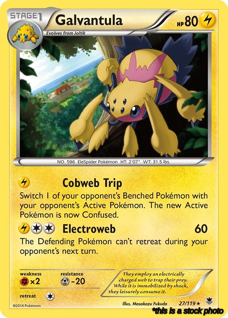 Normal Galvantula [27/119 Near Mint ]