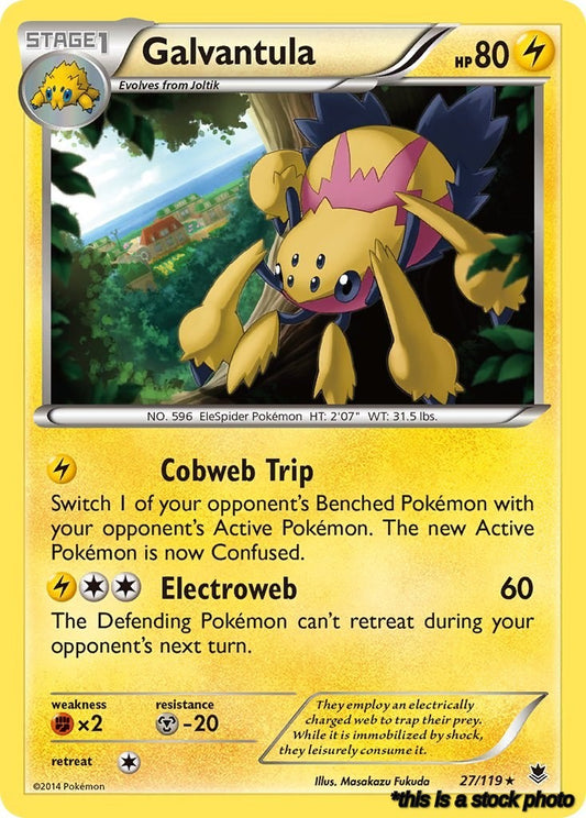 Normal Galvantula [27/119 Near Mint ]