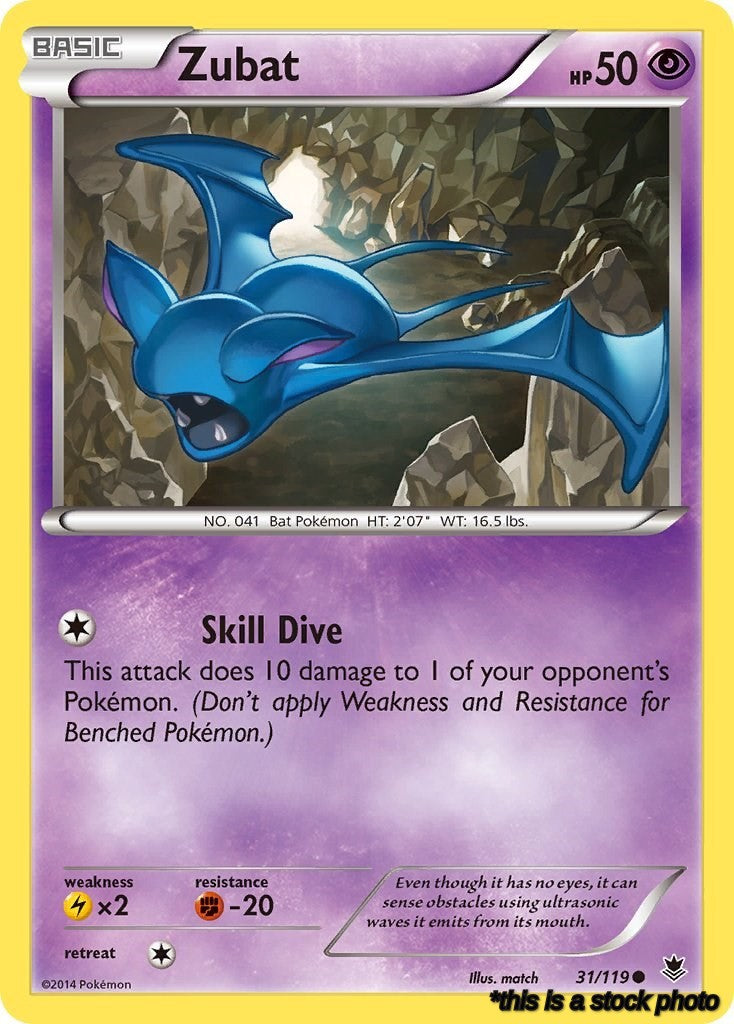 31/119 Zubat Common Normal