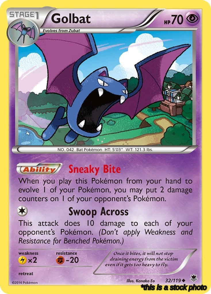 32/119 Golbat Uncommon Normal