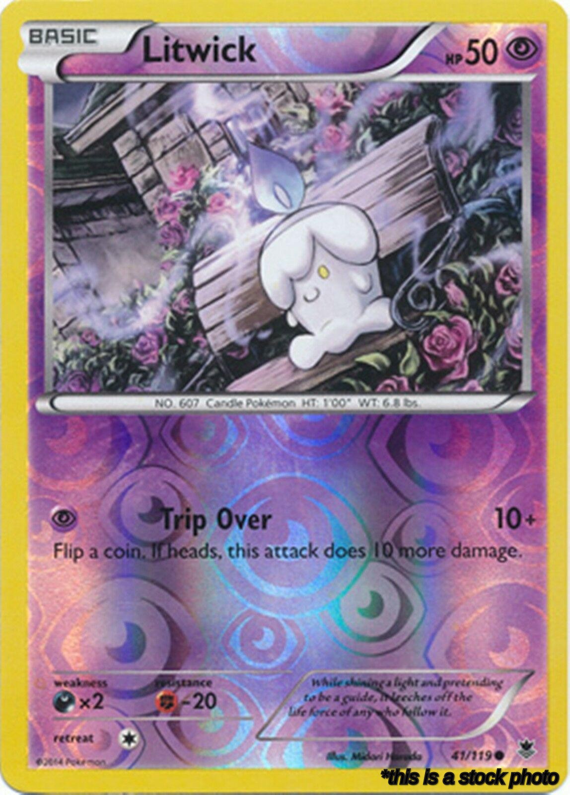 41/119 Litwick Common Reverse Holofoil