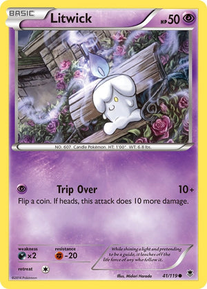 Common Litwick [41/119 Lightly Played ]