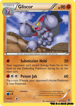 Normal Gliscor [47/119 Near Mint ]