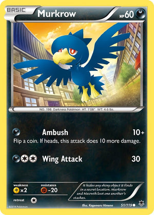Common Murkrow [51/119 Lightly Played ]