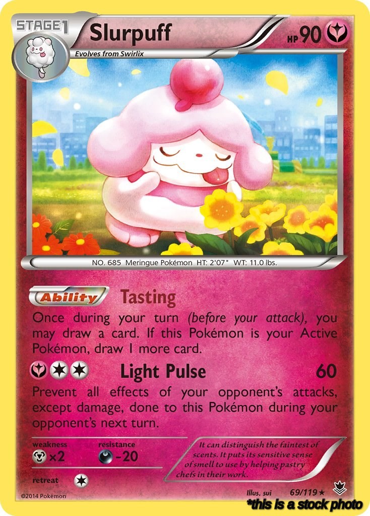 Holofoil Slurpuff [69/119 Near Mint ]