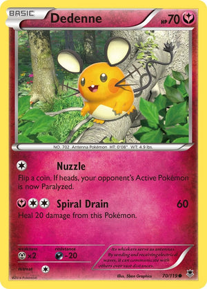 Common Dedenne [70/119 Lightly Played ]