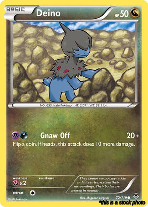 Common Deino [72/119 Lightly Played ]
