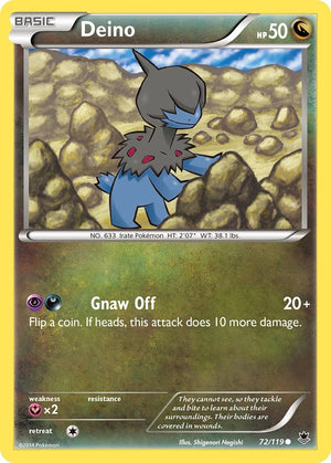 Common Deino [72/119 Lightly Played ]