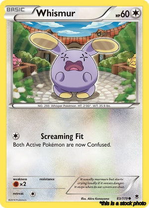 Normal Whismur [83/119 Near Mint ]