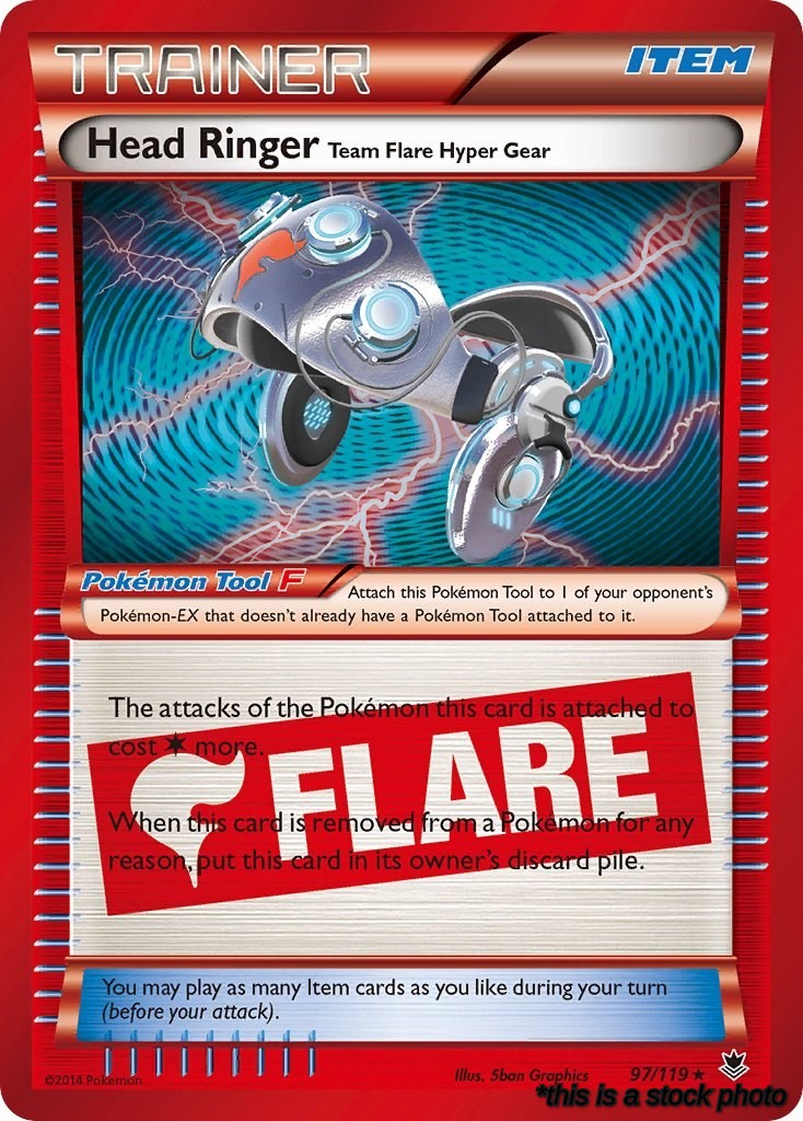 Holofoil Head Ringer [97/119 Near Mint ]