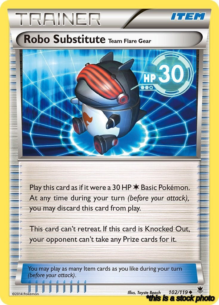 Normal Robo Substitute [102/119 Near Mint ]