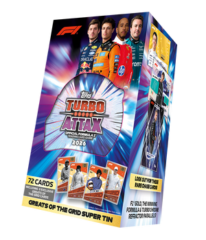 2026 Topps F1 Turbo Attax Super Tin (Greats of the Grid)