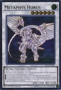 1st Edition Metaphys Horus (UTR) [SECE-EN049 Lightly Played] Ultimate Rare
