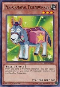 1st Edition Performapal Friendonkey [SECE-EN003 Near Mint] Common / Short Print