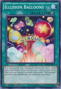 Unlimited Illusion Balloons [SECE-EN053 Near Mint] Common / Short Print