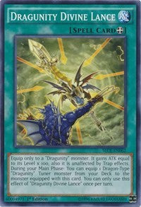 1st Edition Dragunity Divine Lance [SECE-EN062 Near Mint] Common / Short Print