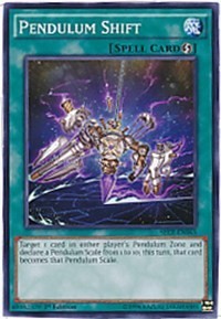 Unlimited Pendulum Shift [SECE-EN065 Near Mint] Common / Short Print