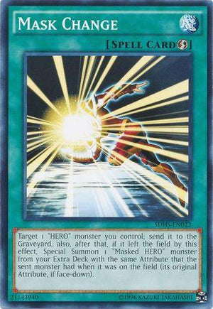 Unlimited Mask Change [SDHS-EN022 Near Mint] Common / Short Print