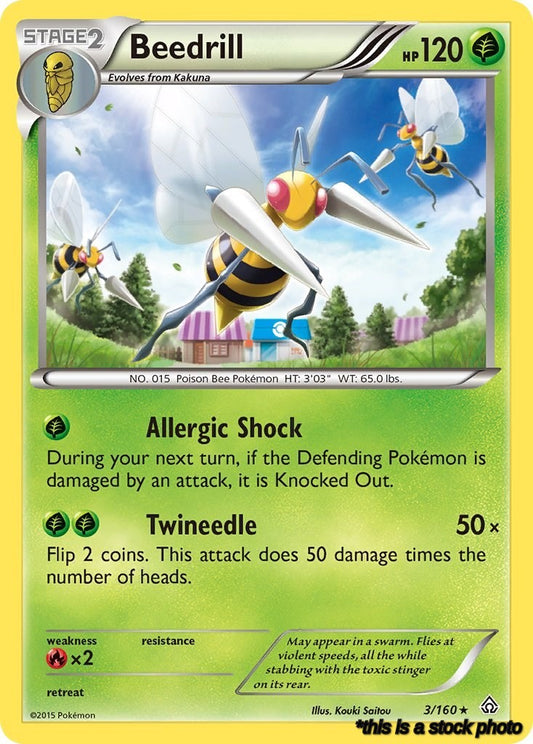 Normal Beedrill [3/160 Near Mint ]