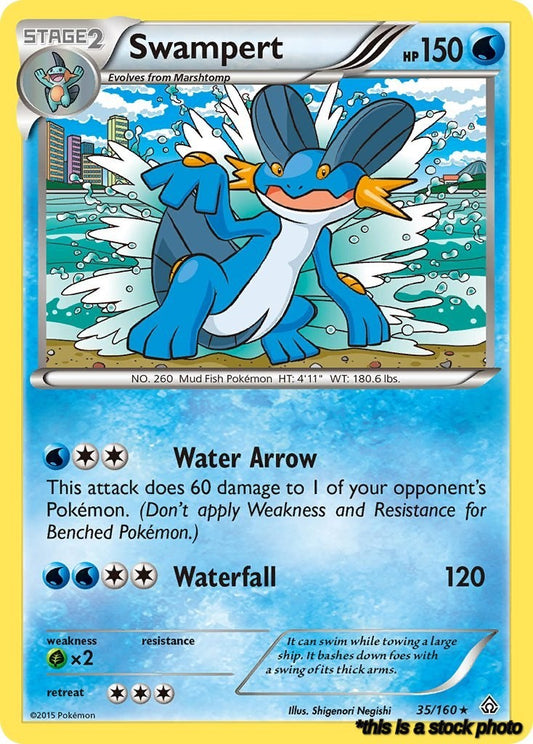 Normal Swampert [35/160 Lightly Played ]
