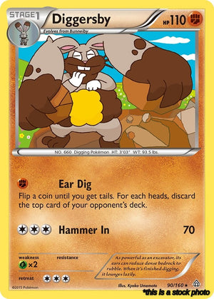 90/160 Diggersby Rare Normal