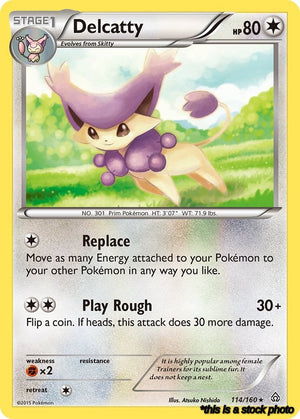 Normal Delcatty [114/160 Near Mint ]