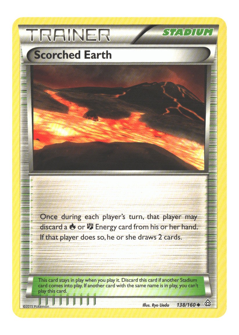 138/160 Scorched Earth Uncommon Normal