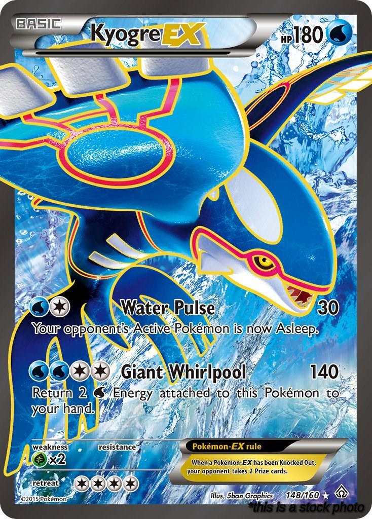 Kyogre EX (148 Full Art)