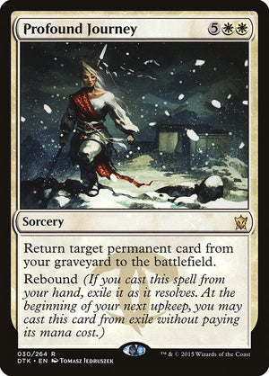 Profound Journey [DTK/30] 2015 Magic: The Gathering