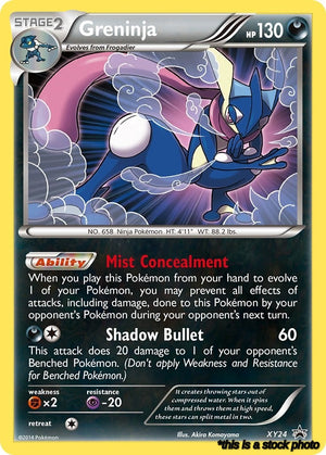 XY24 Greninja Promo Holofoil