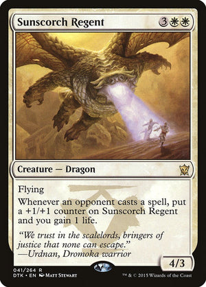 Sunscorch Regent [DTK/41] 2015 Magic: The Gathering