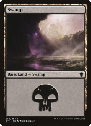 Swamp (256) [DTK/256] 2015 Magic: The Gathering