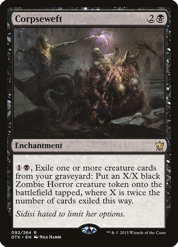 Corpseweft [DTK/92] 2015 Magic: The Gathering