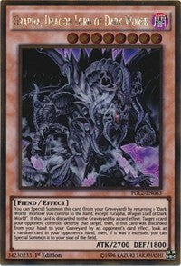 1st Edition Grapha, Dragon Lord of Dark World [PGL2-EN083 Near Mint] Gold Rare