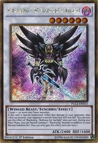 1st Edition Blackwing - Nothung the Starlight [PGL2-EN013 Near Mint] Gold Secret Rare