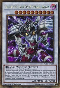 1st Edition Dragocytos Corrupted Nethersoul Dragon [PGL2-EN014 Moderately Played] Gold Secret Rare