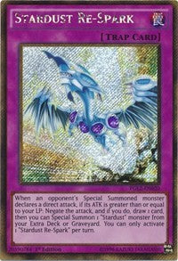 1st Edition Stardust Re-Spark [PGL2-EN020 Lightly Played] Gold Secret Rare